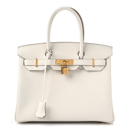 Hermes Togo Birkin 30 Mushroom 1 of 33