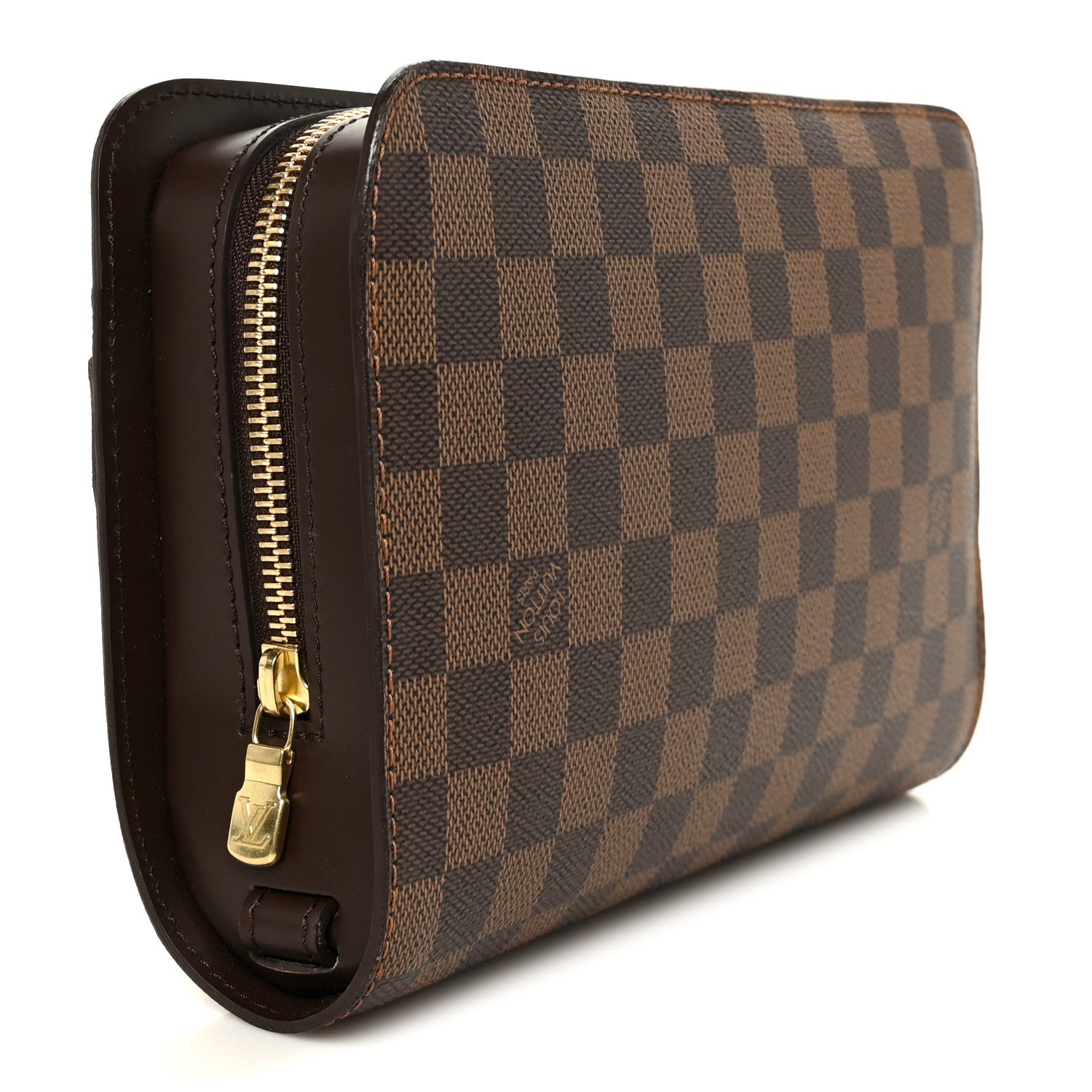 Louis Vuitton Damier Ebene Pochette Saint Louis Clutch 3 of 8