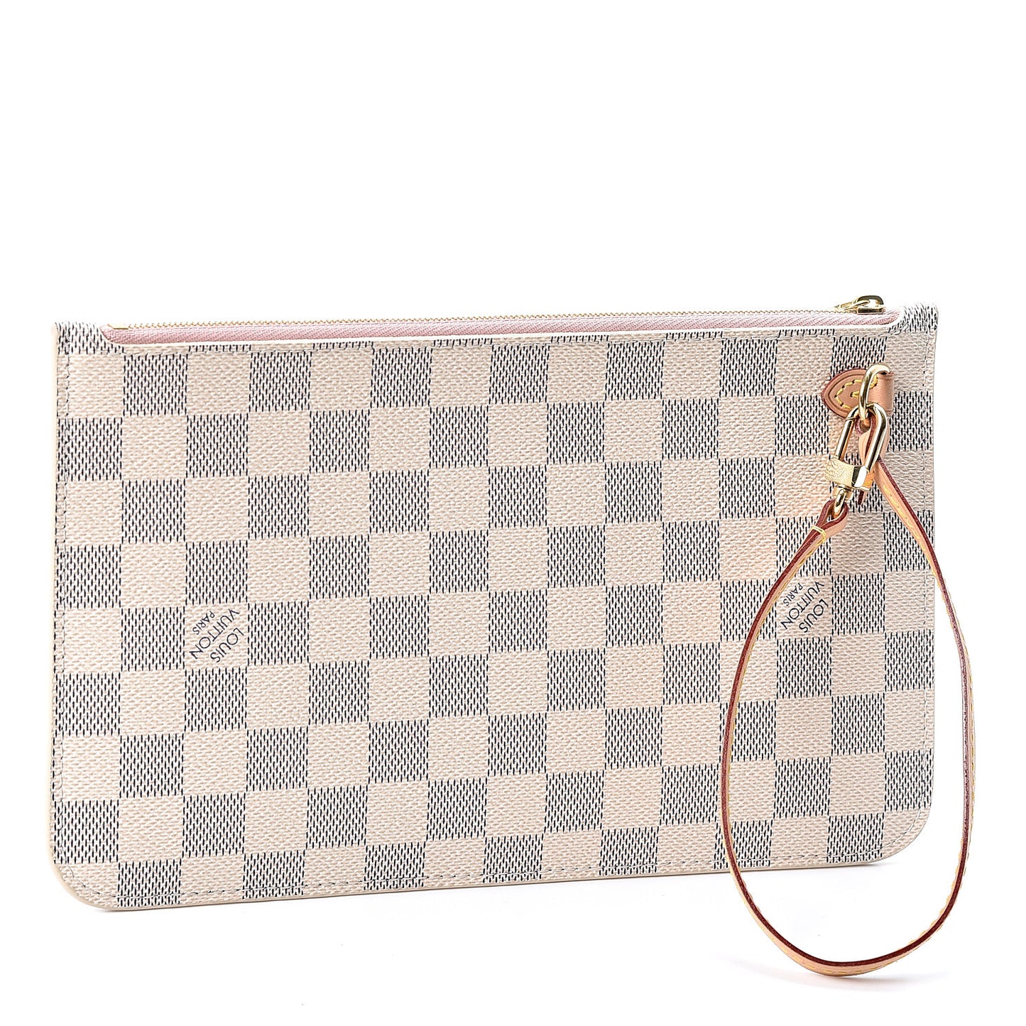 Damier Azur Neverfull MM GM Pochette Rose Ballerine