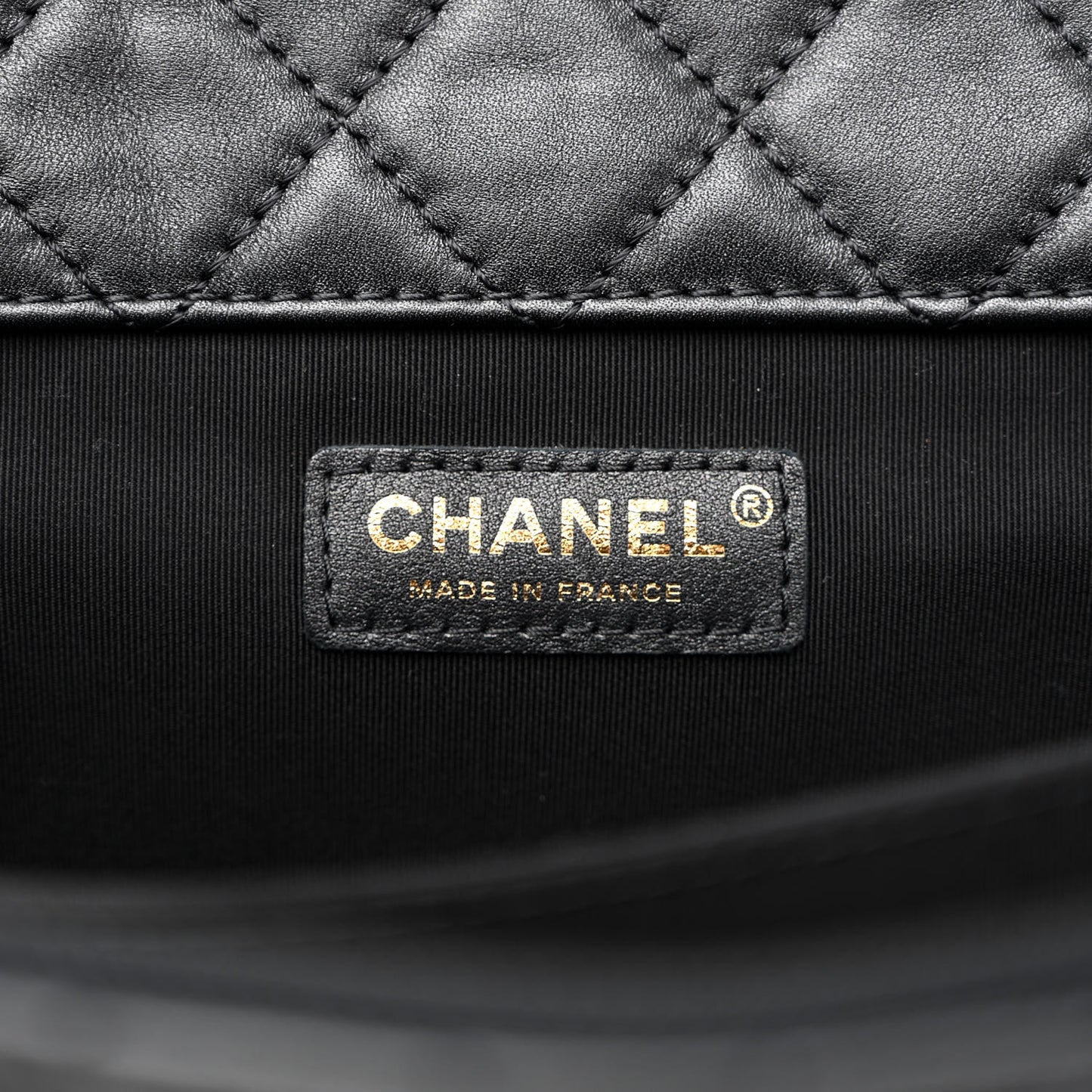 Calfskin Quilted Small XXL Travel Flap Bag Black