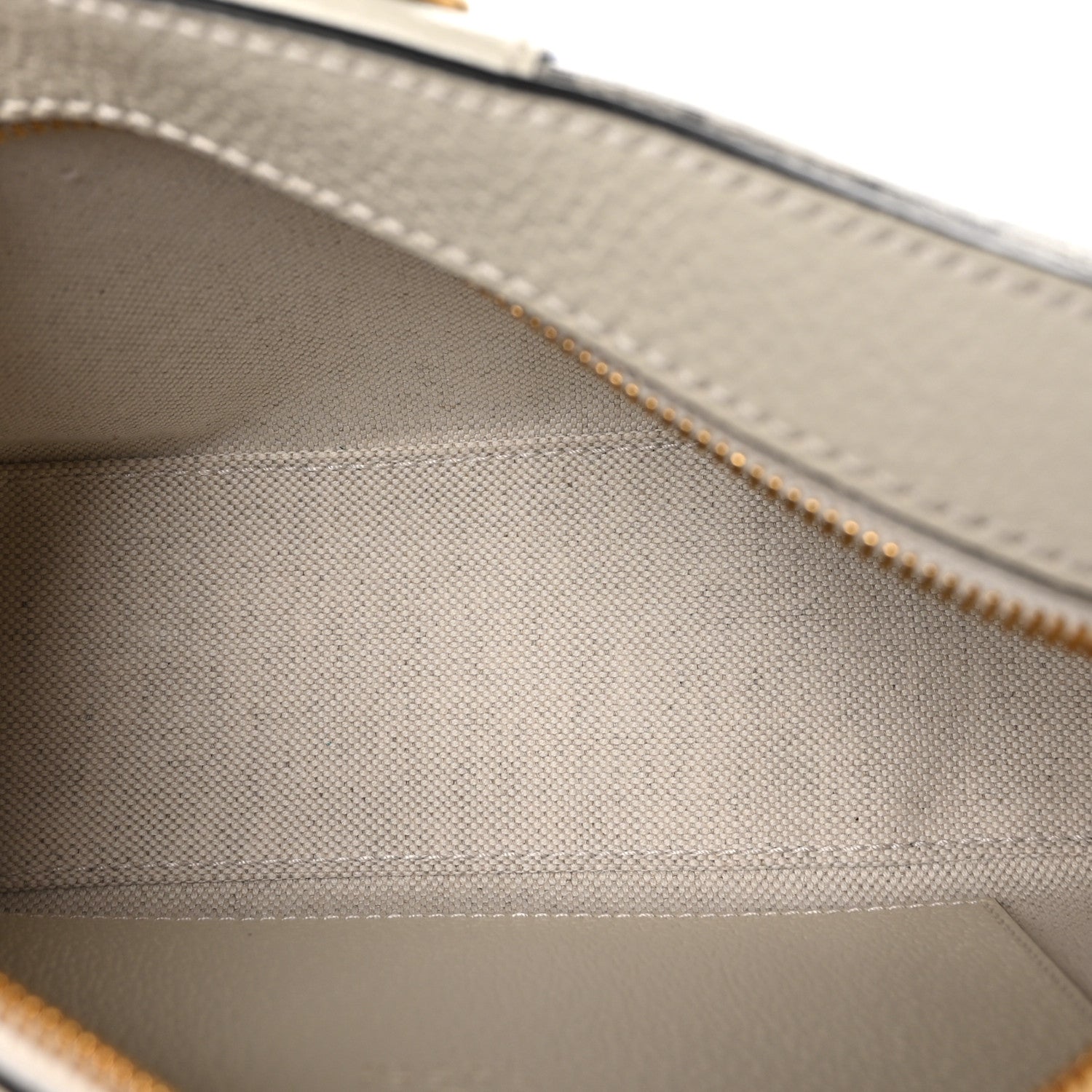 Gucci GG Supreme Monogram Textured Calfskin Web Small Ophidia Camera Bag Beige Ebony Mystic White 5 of 11