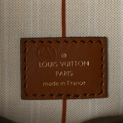 Louis Vuitton Canvas Calfskin Monogram On My Side PM Caramel Tan 6 of 8