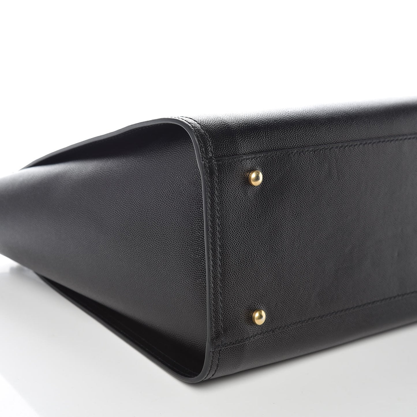 Caviar Small Studded Deauville Tote Black