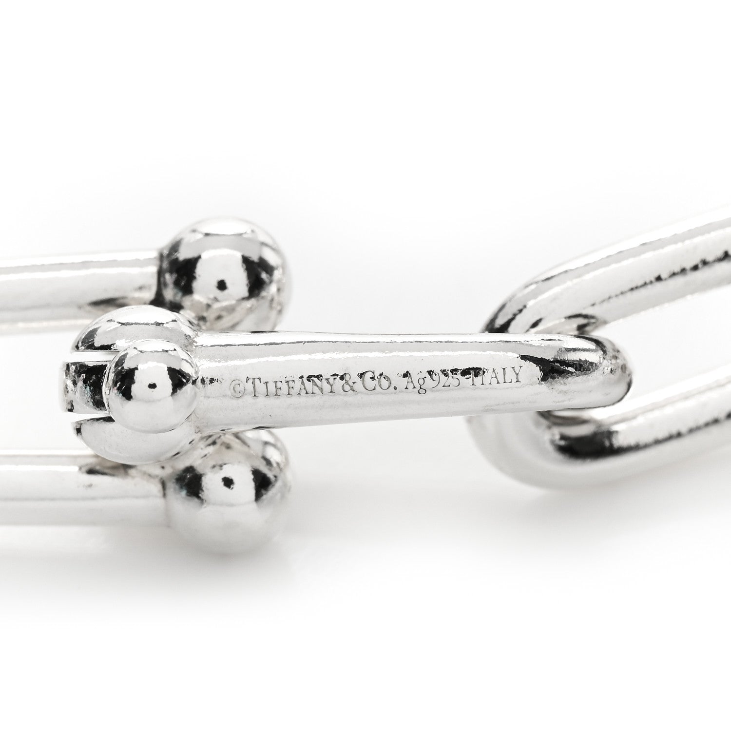 Tiffany Sterling Silver Large HardWear Link Bracelet 3 of 3