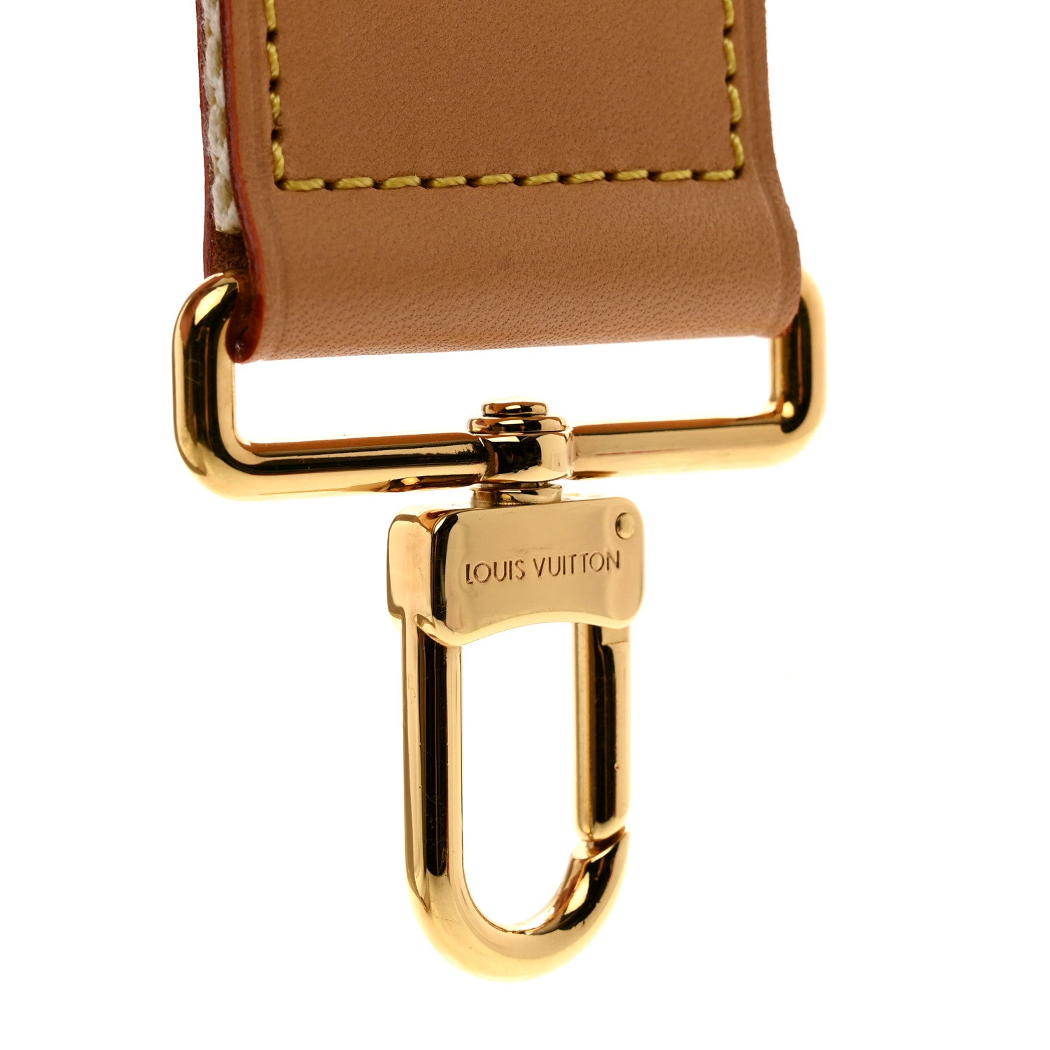 Louis Vuitton Jacquard High Rise Shoulder Strap Beige 3 of 3