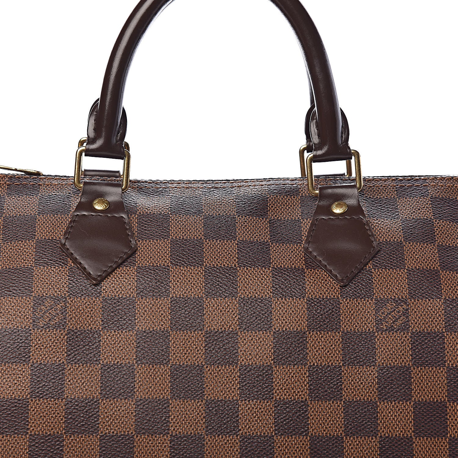 Louis Vuitton Damier Ebene Speedy Bandouliere 30 12 of 16