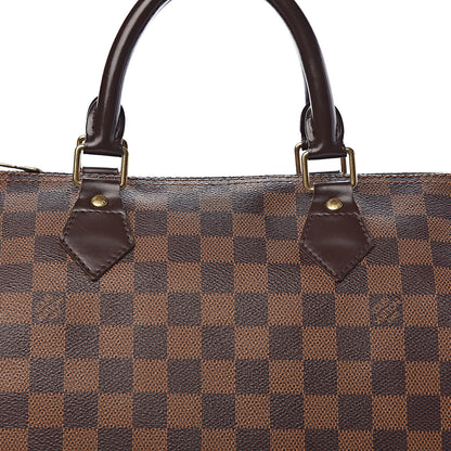 Louis Vuitton Damier Ebene Speedy Bandouliere 30 12 of 16