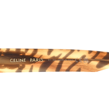 Celine Acetate Triomphe 01 Sunglasses CL 40238U Tiger 5 of 6
