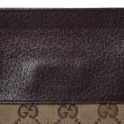 Gucci GG Monogram Double Pocket Belt Bag Dark Brown 8 of 13