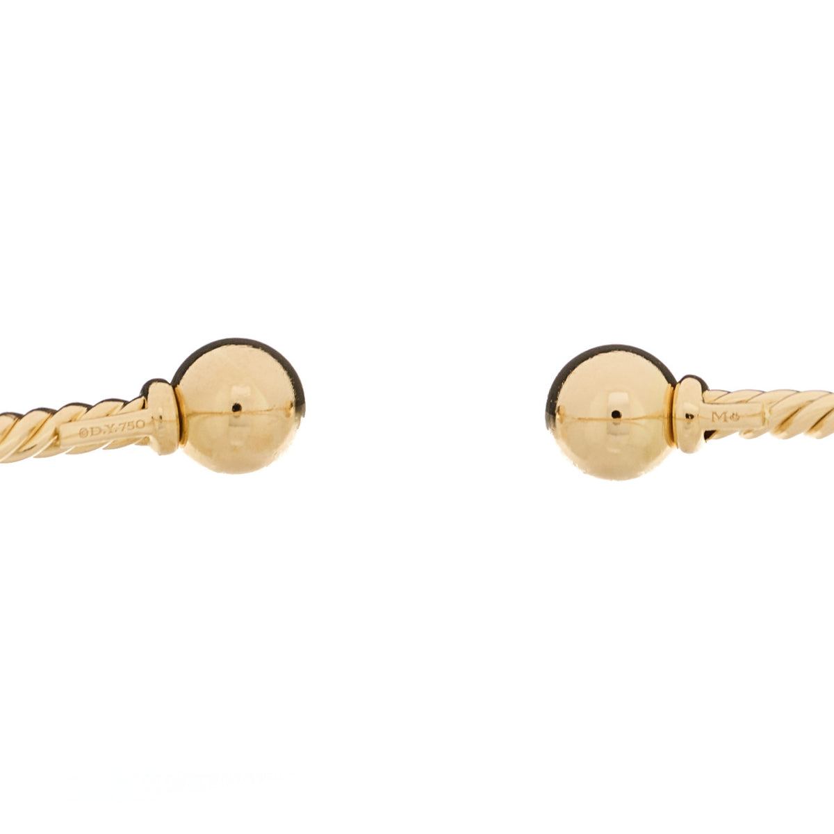 18K Yellow Gold 2.6mm Solari Cablespira Bracelet
