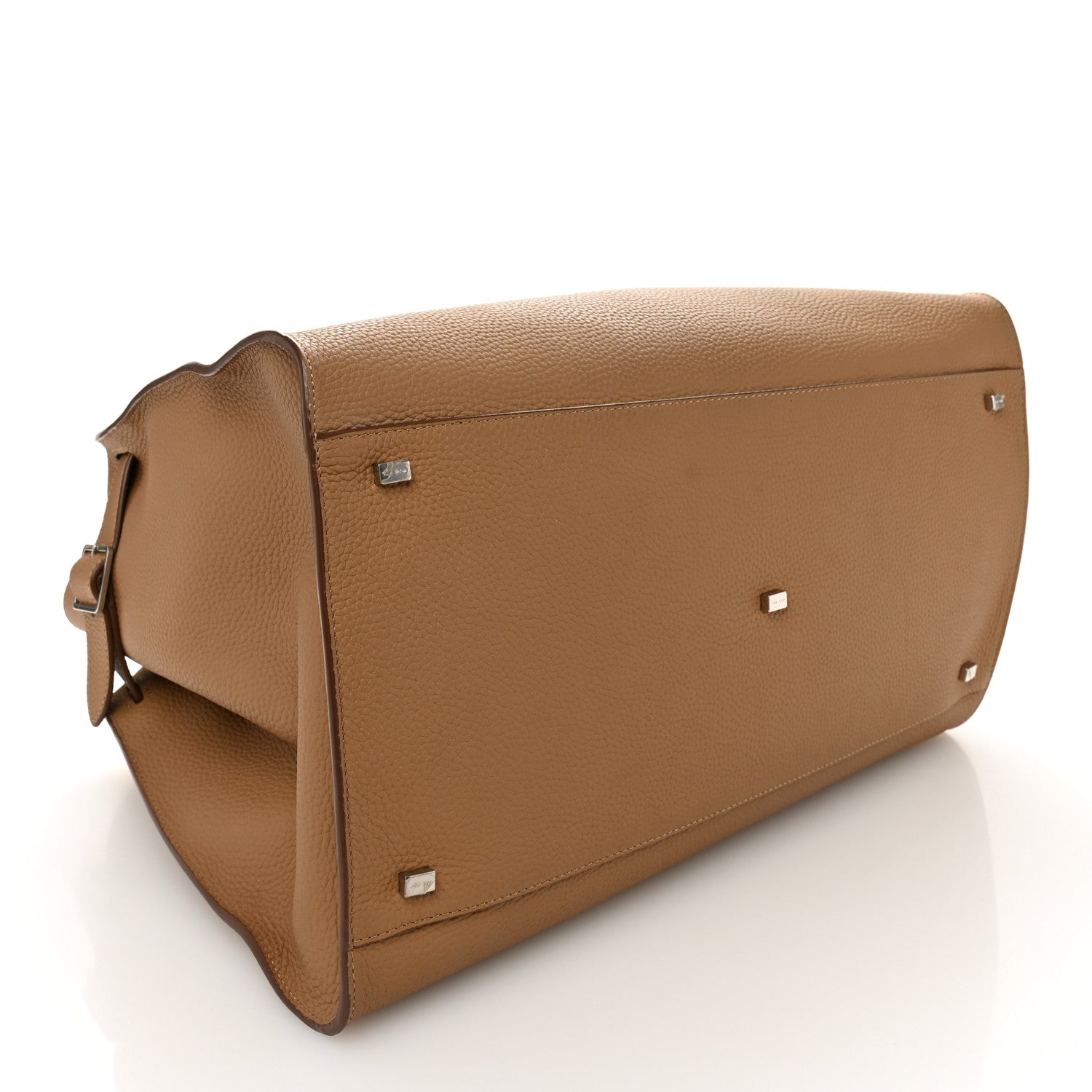 The Row Matte Grained Calfskin Soft Margaux 17 Dark Taupe 4 of 10