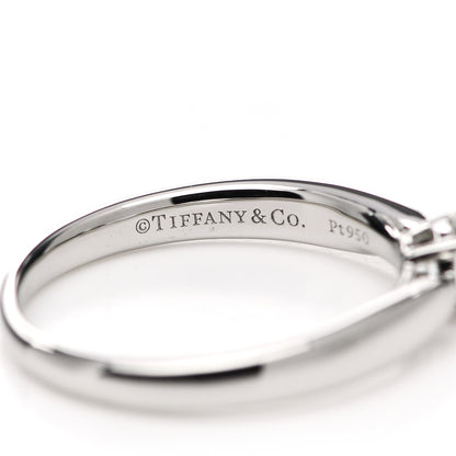 Tiffany Platinum Diamond .25ct Harmony Solitaire Engagement Ring 49 4.75 5 of 7