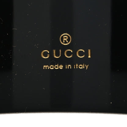 Gucci Resin Crystal Cuff Bracelet L Black 4 of 5