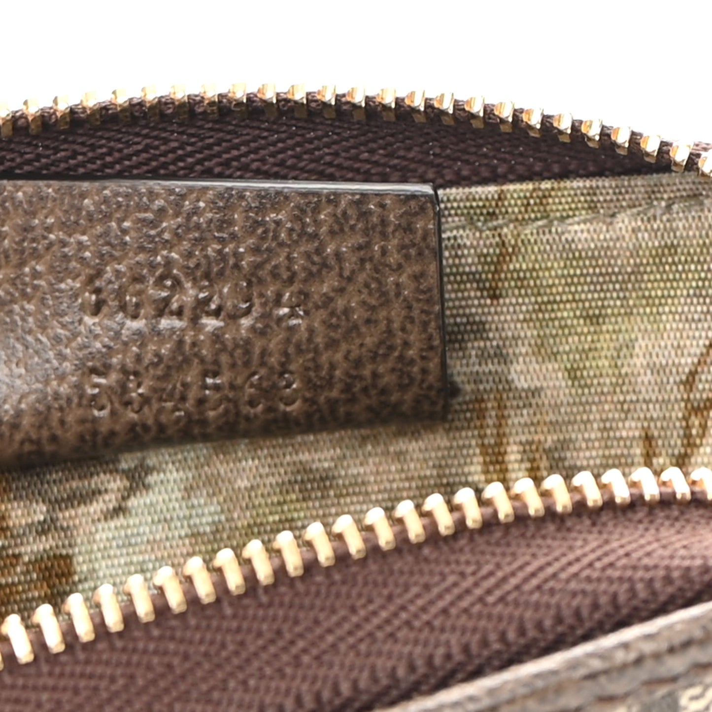 GG Supreme Monogram Web Ophidia Playing Card Case Beige New Acero