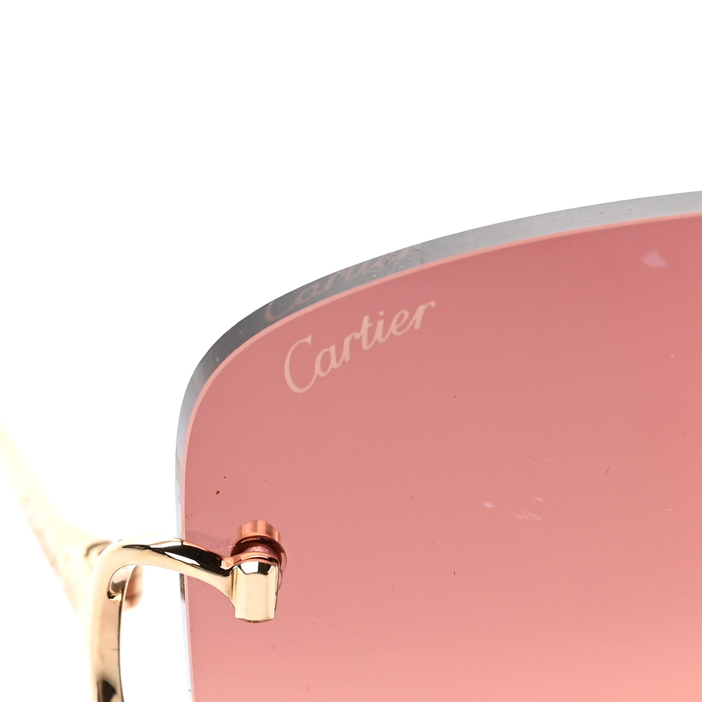 Signature C 60MM Square Sunglasses Gold