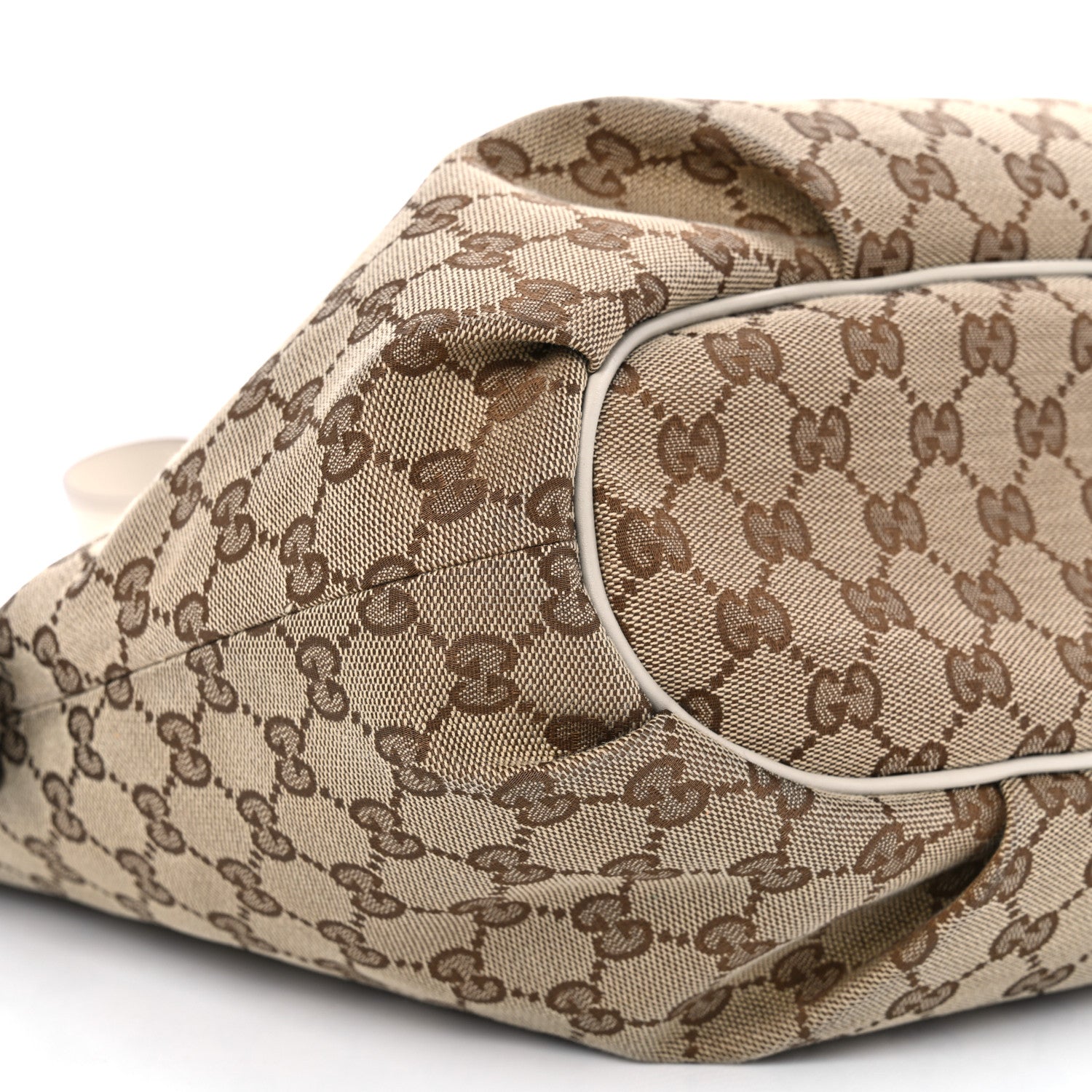 Gucci Monogram Messenger Bag Off White 9 of 12