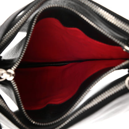 Celine Lambskin Small Trio Crossbody Bag Black 6 of 11