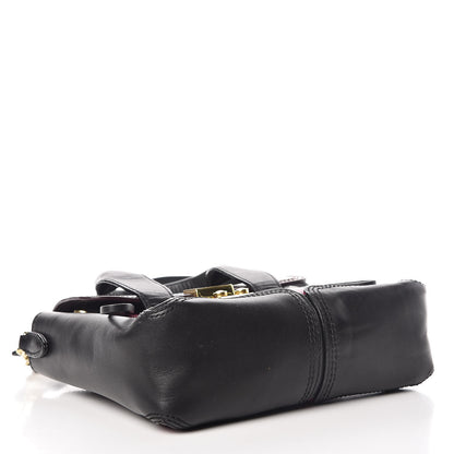 3.1 Phillip Lim 3.1 Smooth Calfskin Tri-Color Mini Pashli Satchel Oxblood 5 of 10