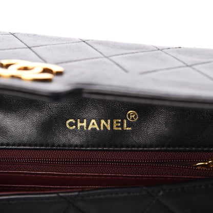 Chanel Lambskin Quilted Small Single Flap Black 5 of 10
