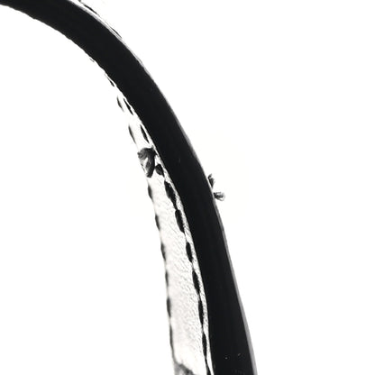 Saint Laurent Calfskin Y Quilted Monogram Monochrome Medium Loulou Chain Satchel Black 11 of 12