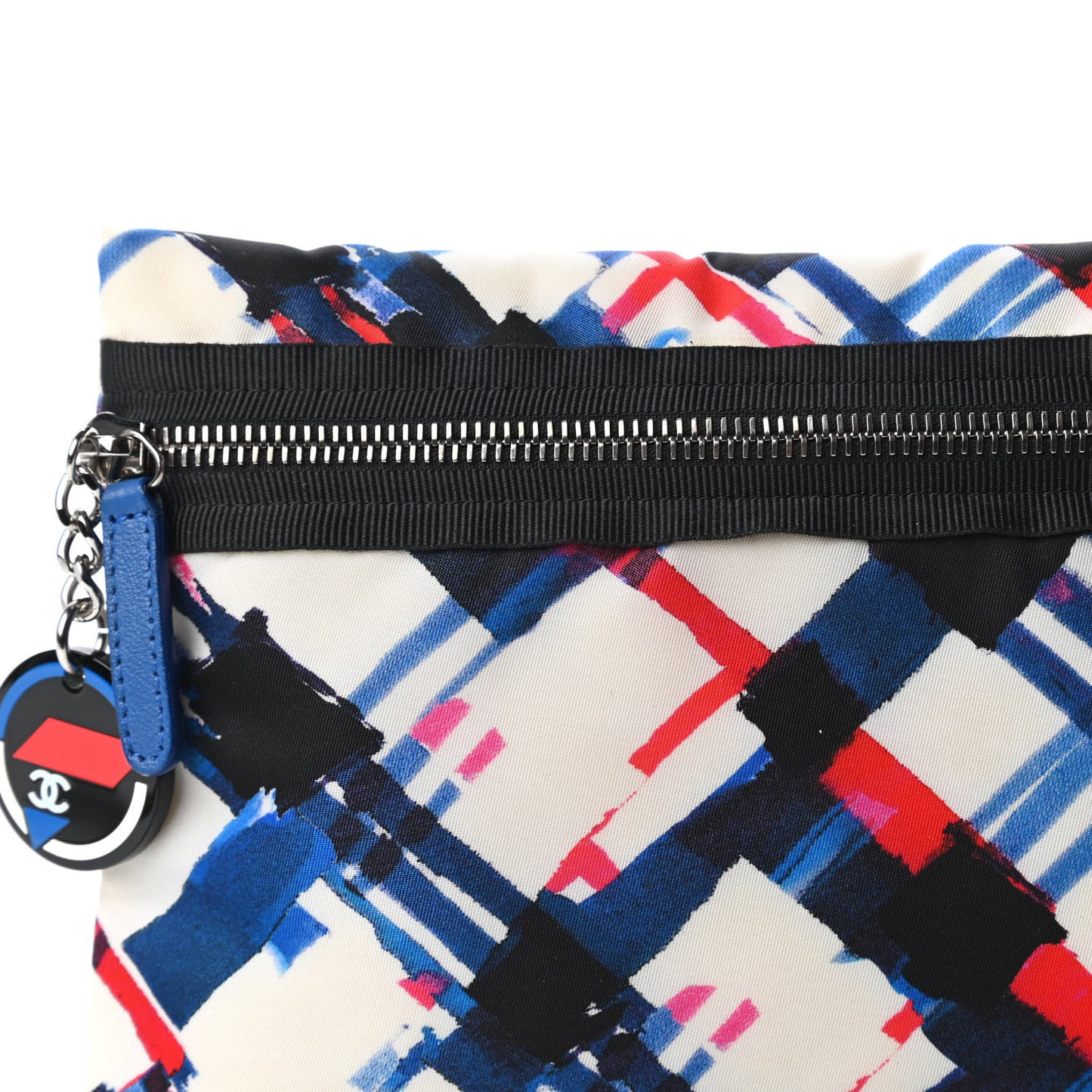 Canvas Airline Cosmetic Pouch Multicolor