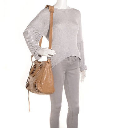 Balenciaga Agneau Classic Hardware Velo Beige Nougatine 2 of 12
