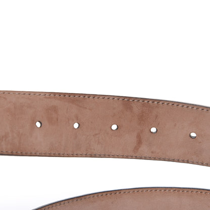 Gucci Guccissima Interlocking G Belt 80 32 Black 4 of 8