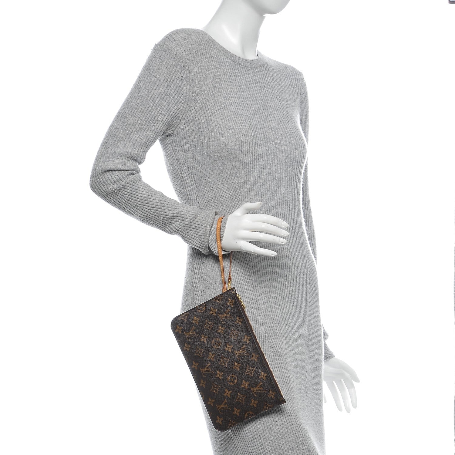 Louis Vuitton Monogram Neverfull MM GM Pochette 2 of 6