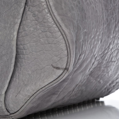 Alexander Wang Pebbled Lambskin Rocco Duffel Grey 8 of 11