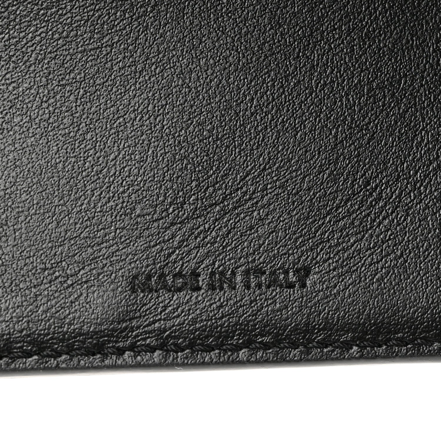 Celine Shiny Smooth Lambskin Small Triomphe Wallet Black 6 of 8