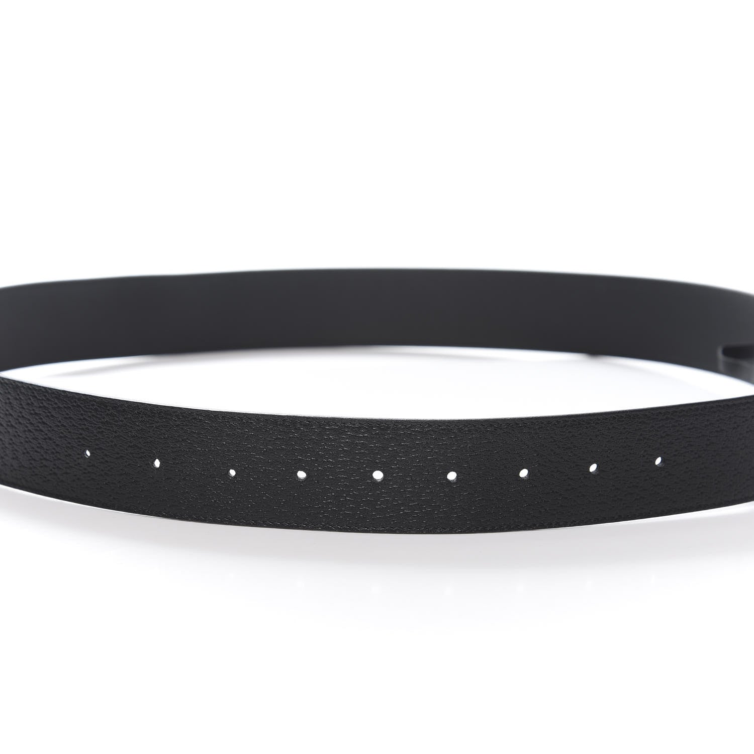 Gucci Textured Calfskin Double G 40mm Belt 95 38 Black 4 of 6