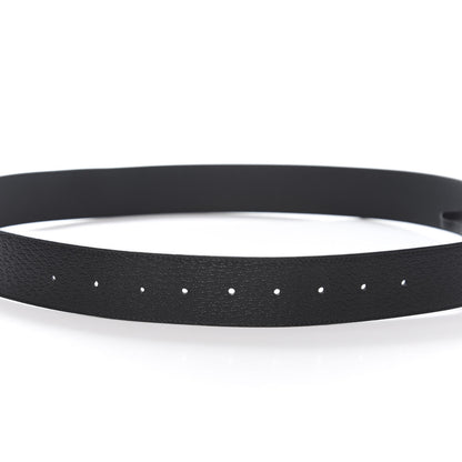 Gucci Textured Calfskin Double G 40mm Belt 95 38 Black 4 of 6