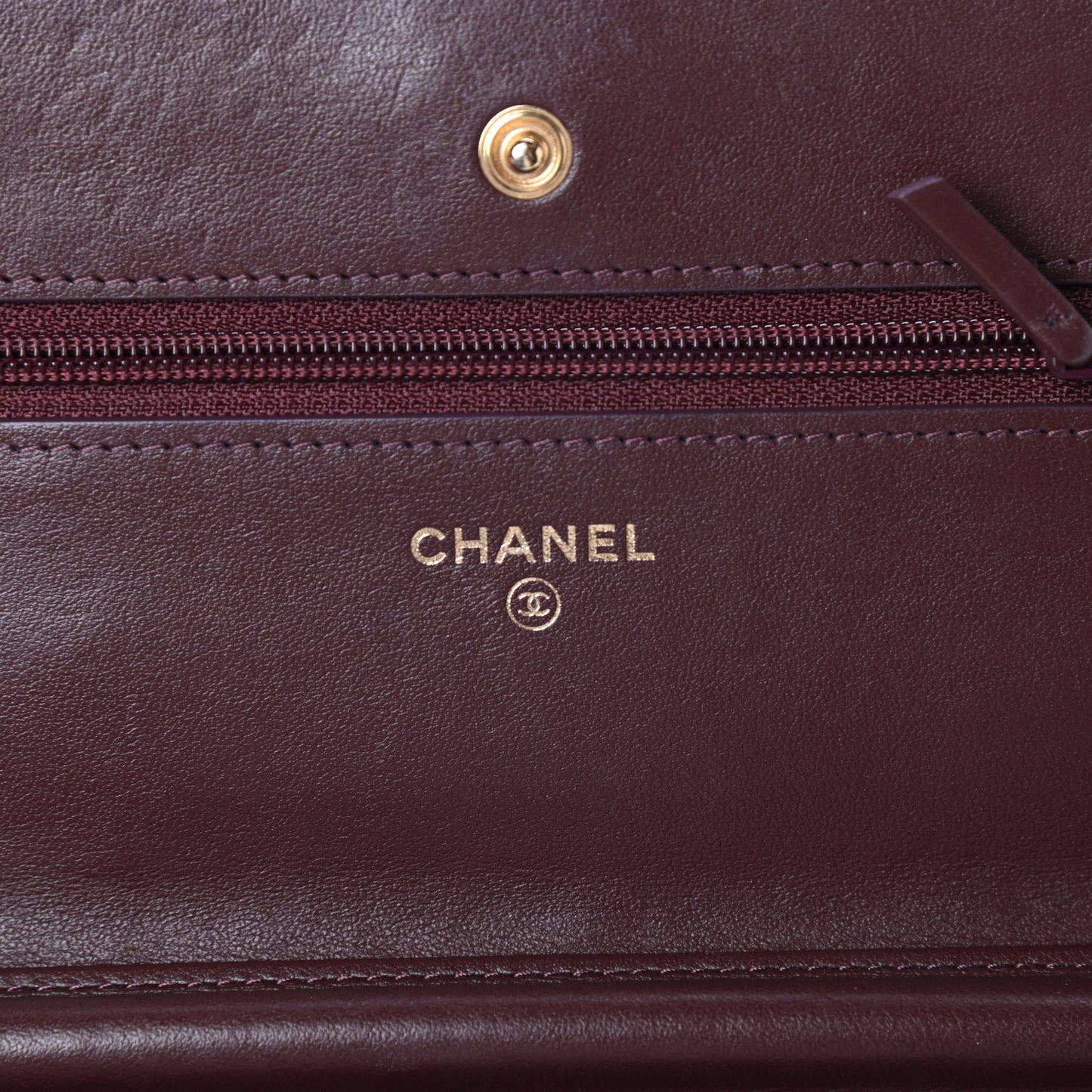 Felt Quilted Paris-Hamburg Charms Wallet On Chain WOC Dark Navy