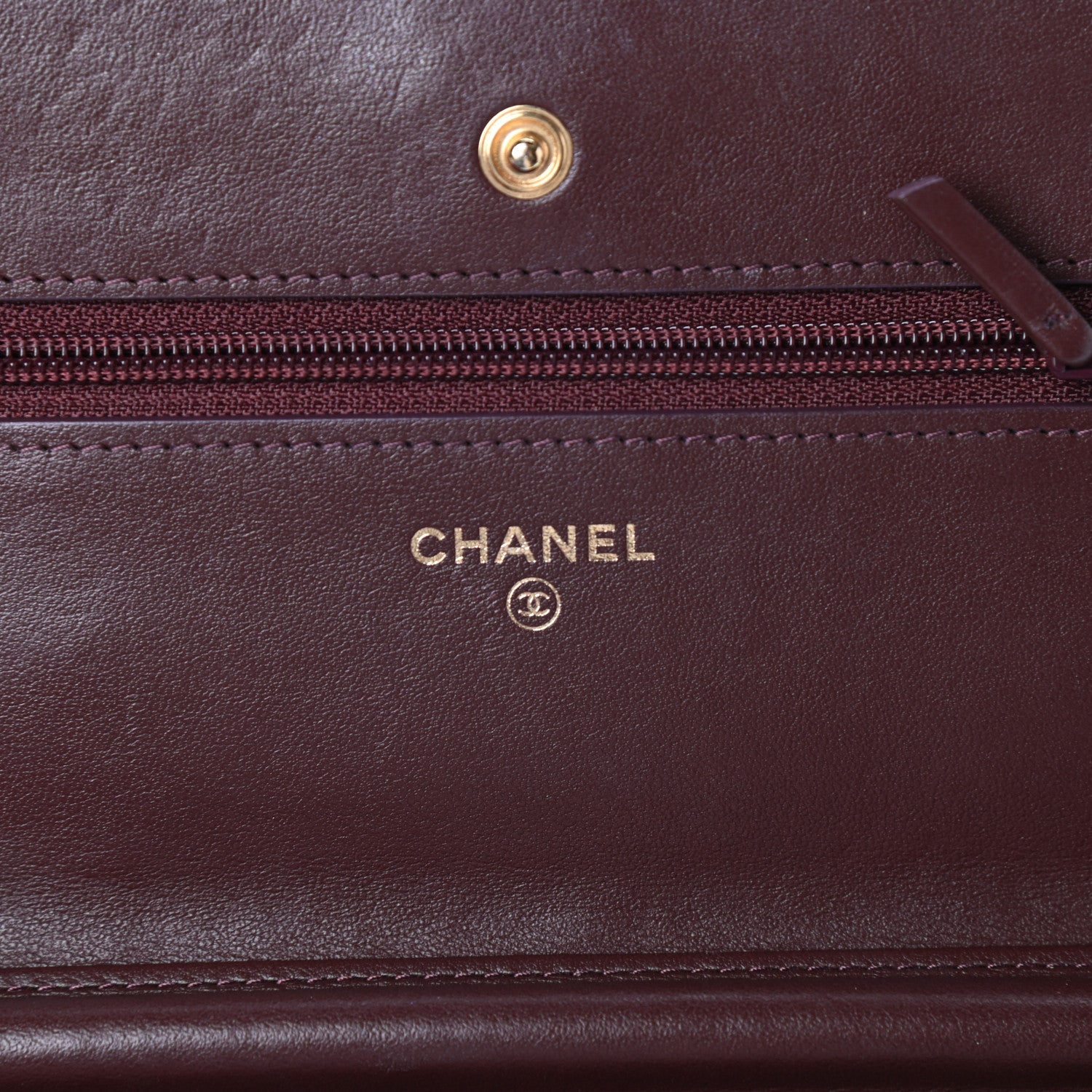 Chanel Felt Quilted Paris-Hamburg Charms Wallet On Chain WOC Dark Navy 6 of 10