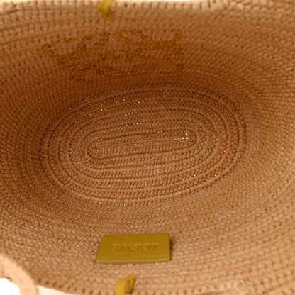 Loewe Raffia Small Bunny Basket Tote Bag Natural 5 of 11