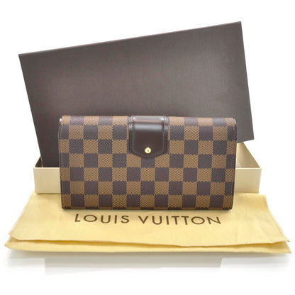 Louis Vuitton Damier Ebene Sistina Wallet 3 of 8
