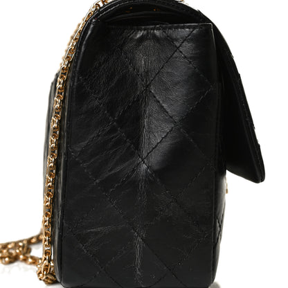 Chanel Aged Calfskin Quilted 2.55 Reissue 226 Flap Black 14 of 15