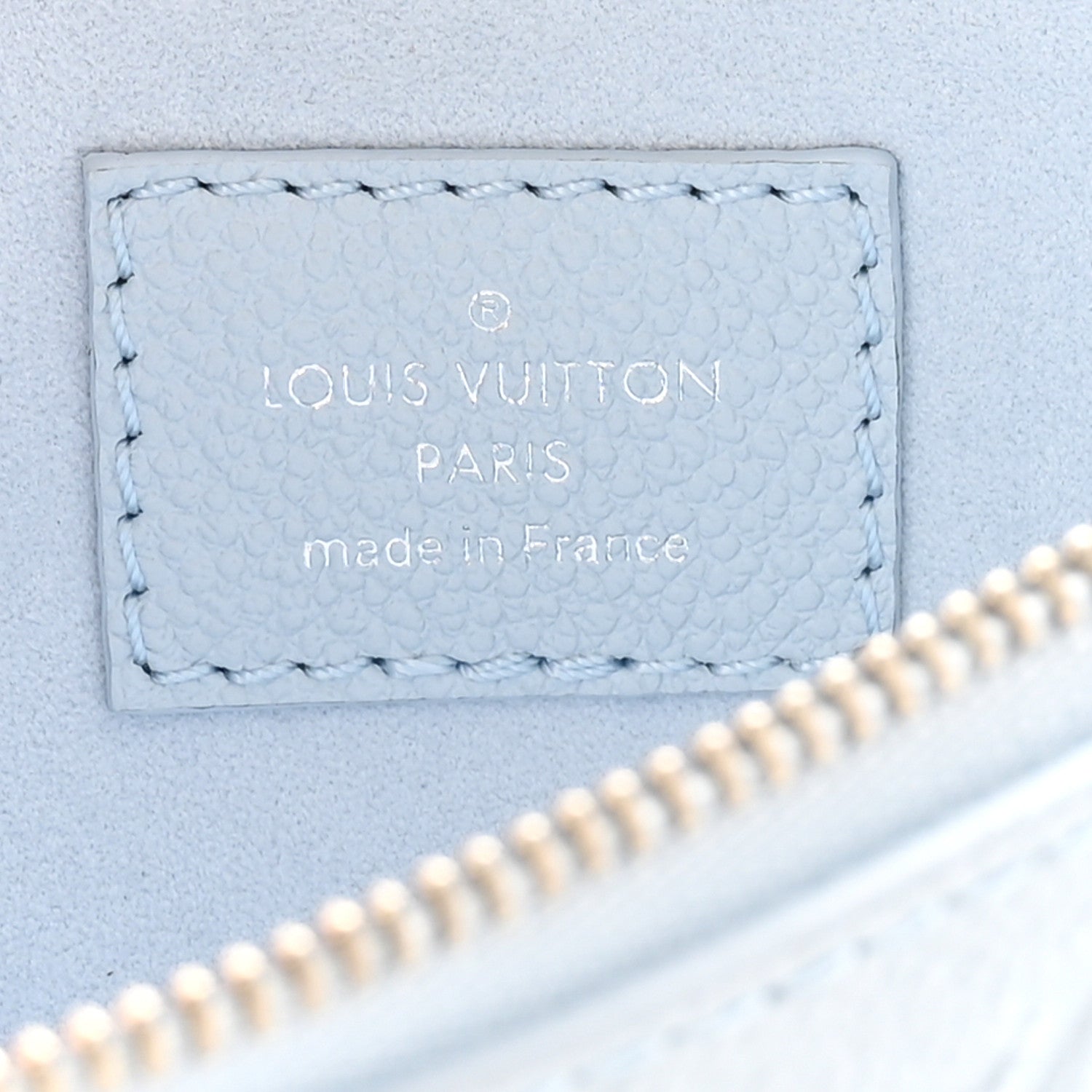 Louis Vuitton Empreinte CarryAll PM Pochette Blue Washed 6 of 6