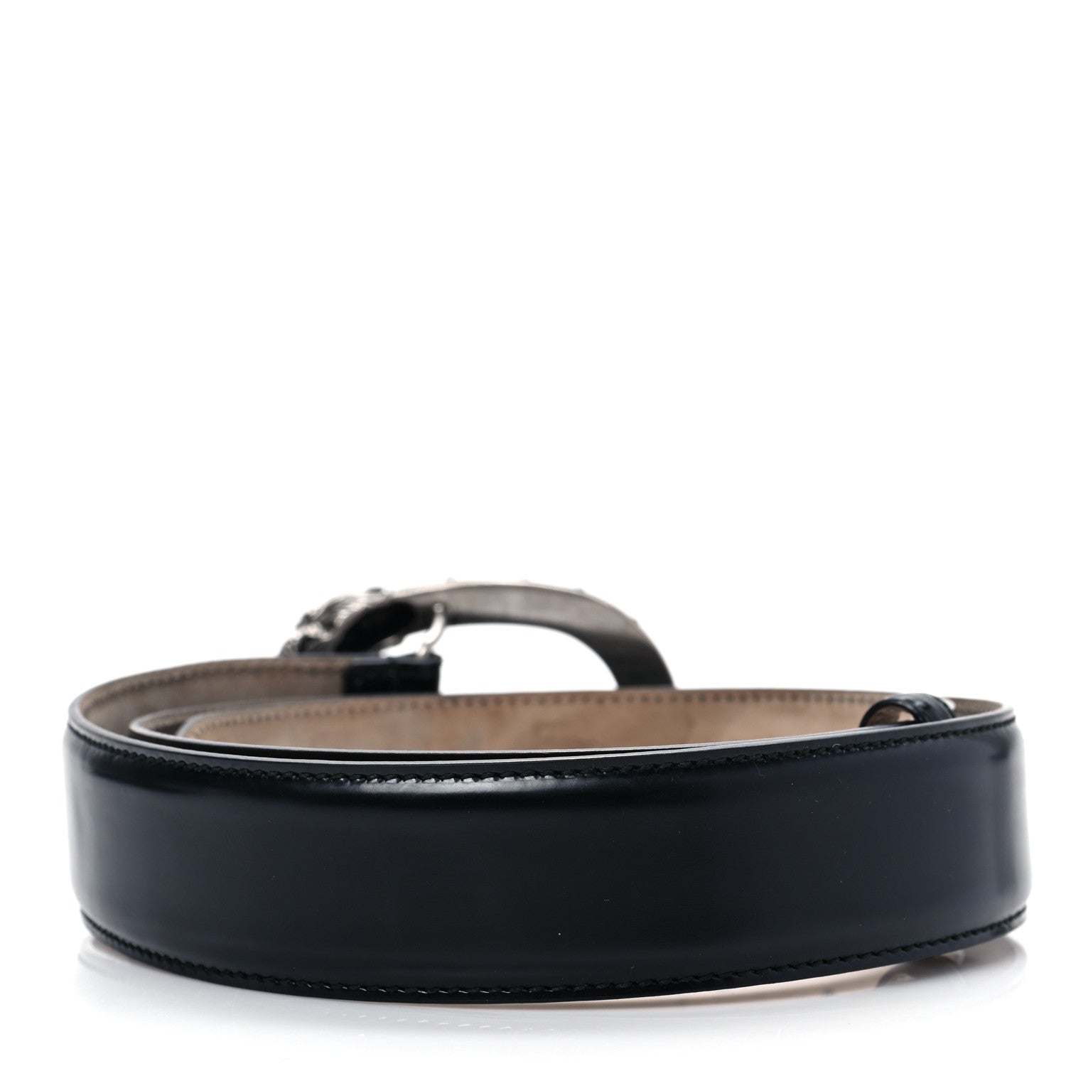 Gucci Lisse Calfskin Dionysus 35mm Belt 90 36 Black 2 of 6