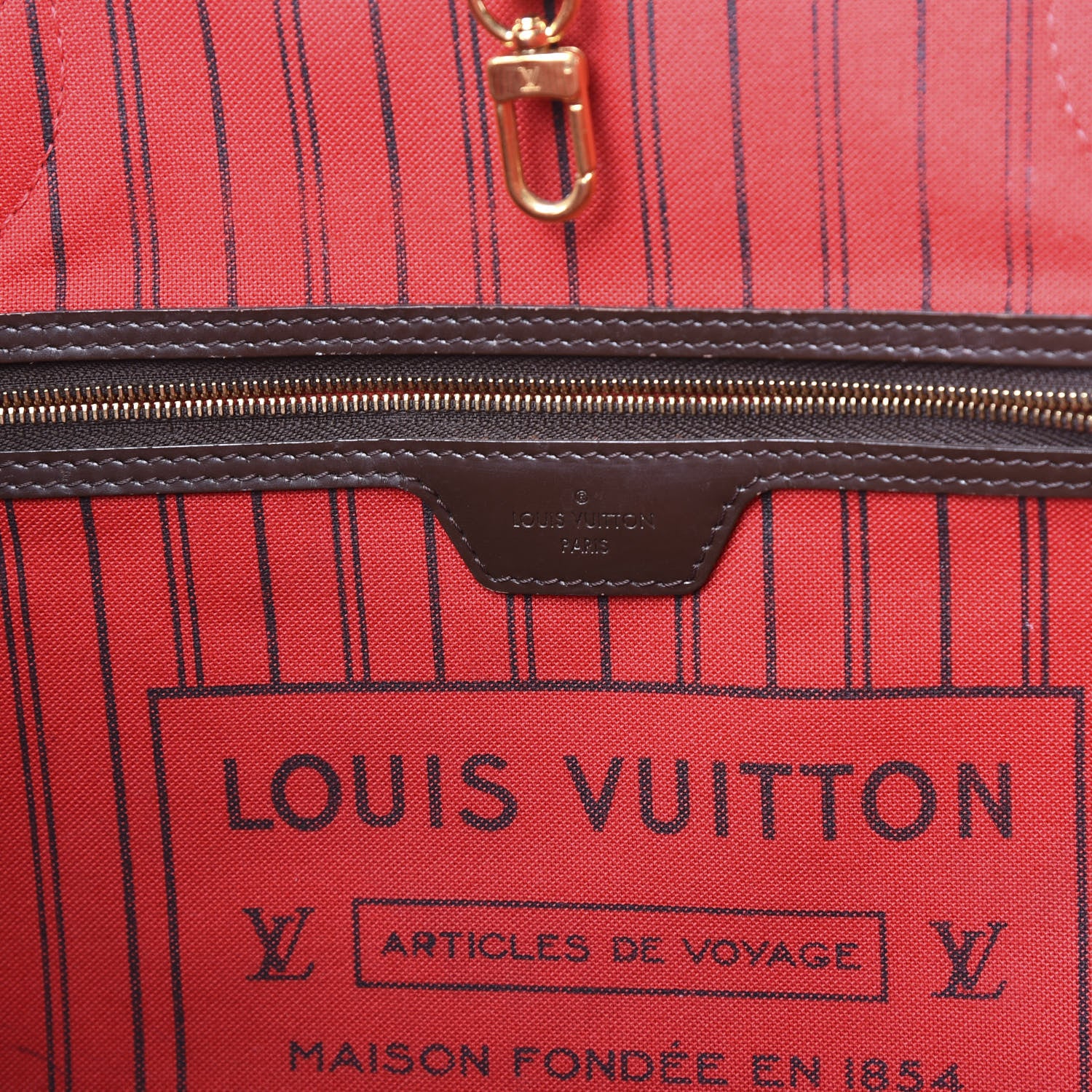 Louis Vuitton Damier Ebene Neo Neverfull GM 5 of 16
