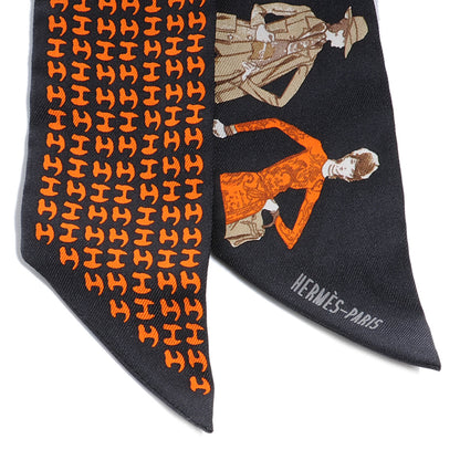 Hermes Silk Printemps Ete 69 Automne Hiver 70 Twilly 2 of 3