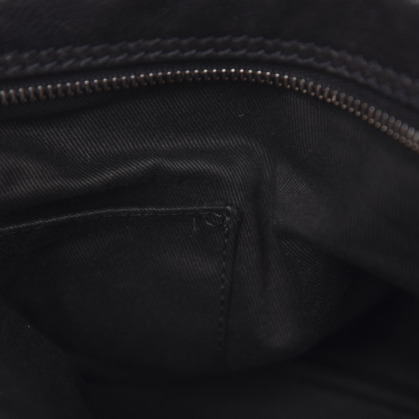 Calfskin Small Diamond Stitch Tote Black