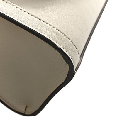 Gucci Wonka Grain Calfskin Mini Diana Tote Bag Mystic White 12 of 13