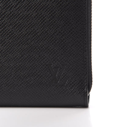 Louis Vuitton Taiga Zippy Organizer Wallet Black 8 of 9