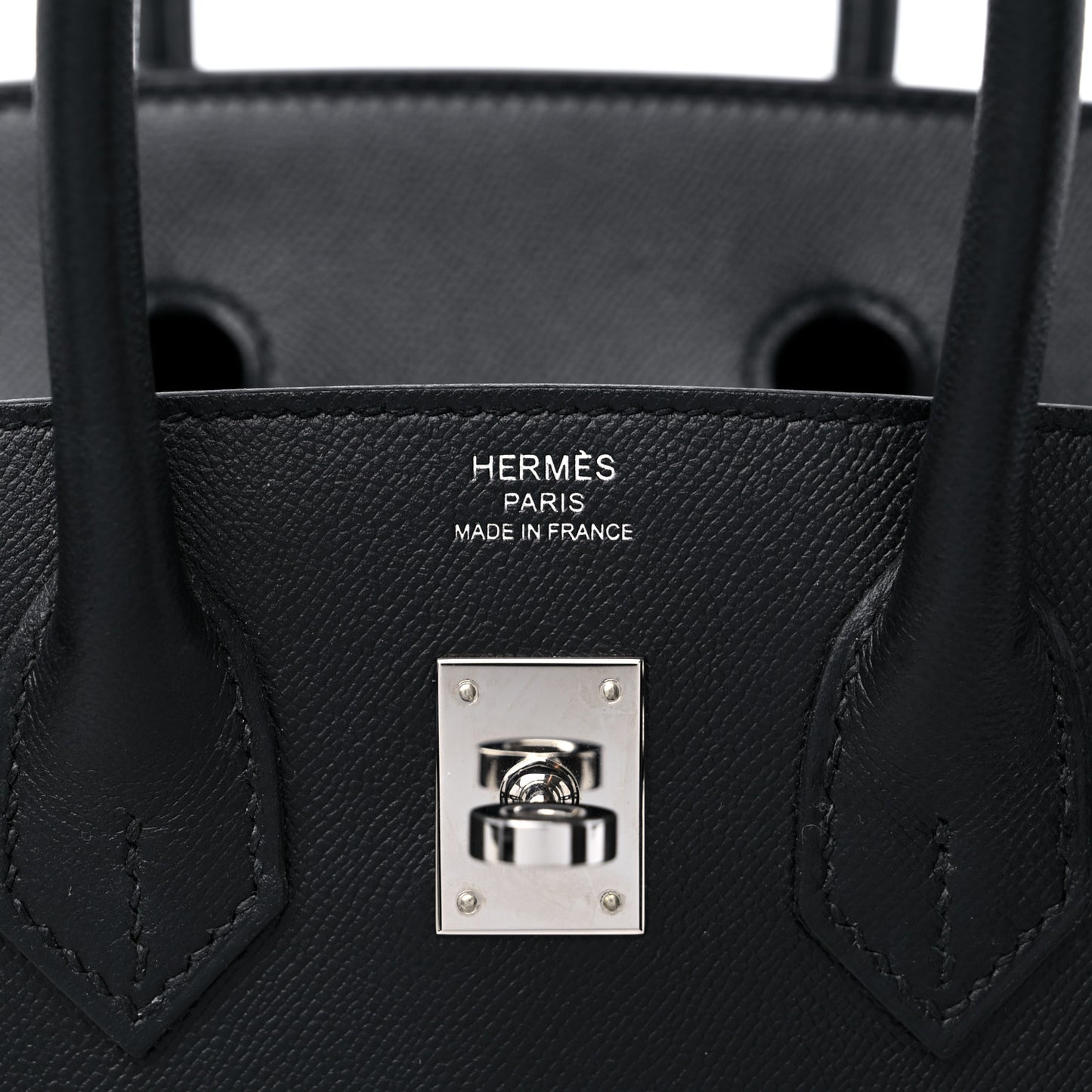 Madame Calfskin Birkin Sellier 25 Black