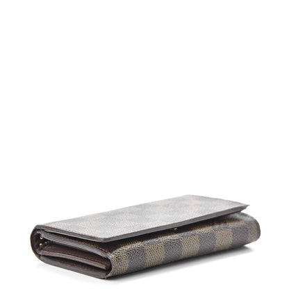 Louis Vuitton Damier Ebene Porte-Monnaie Billets Tresor Wallet 4 of 17