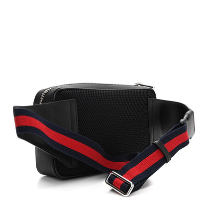 Gucci Soft GG Supreme Monogram Web Belt Bag Black Grey 3 of 11