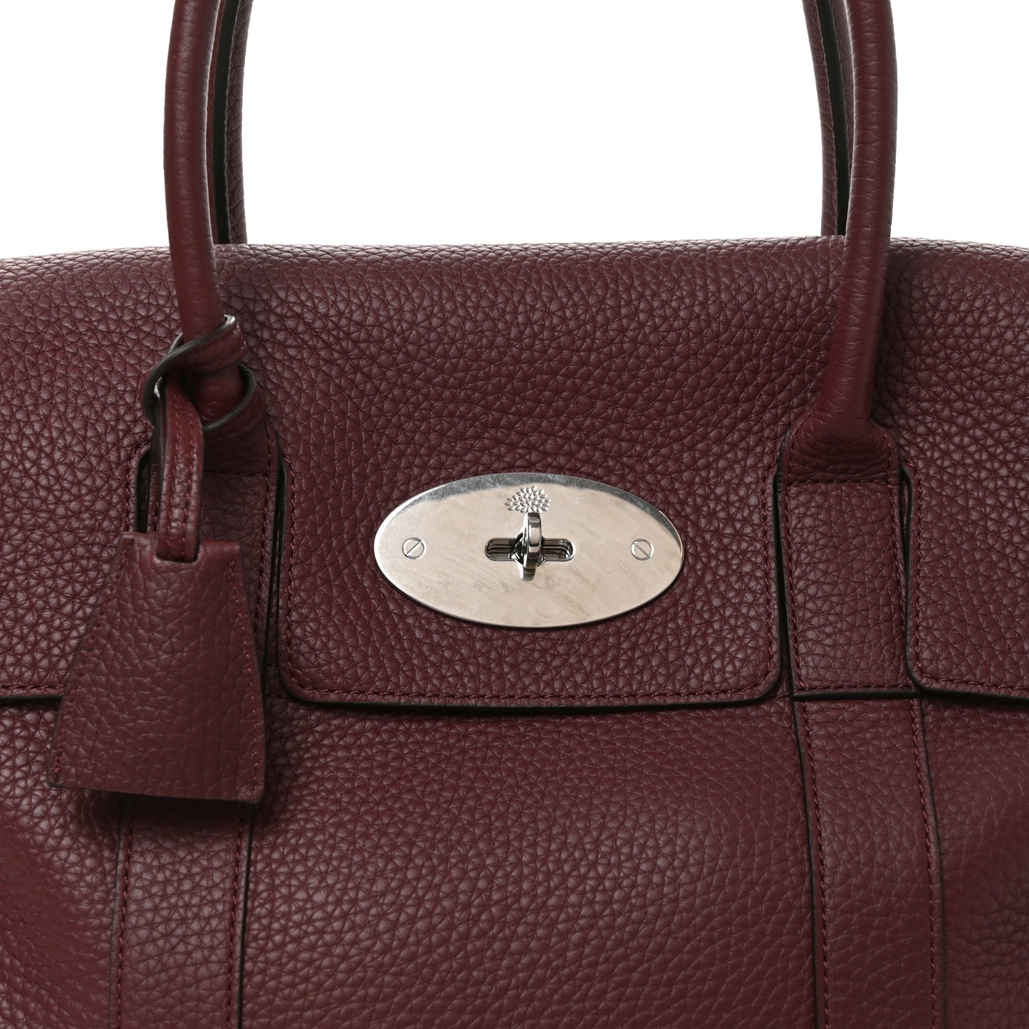 Grain Vegetable Tanned Calfskin Bayswater Oxblood