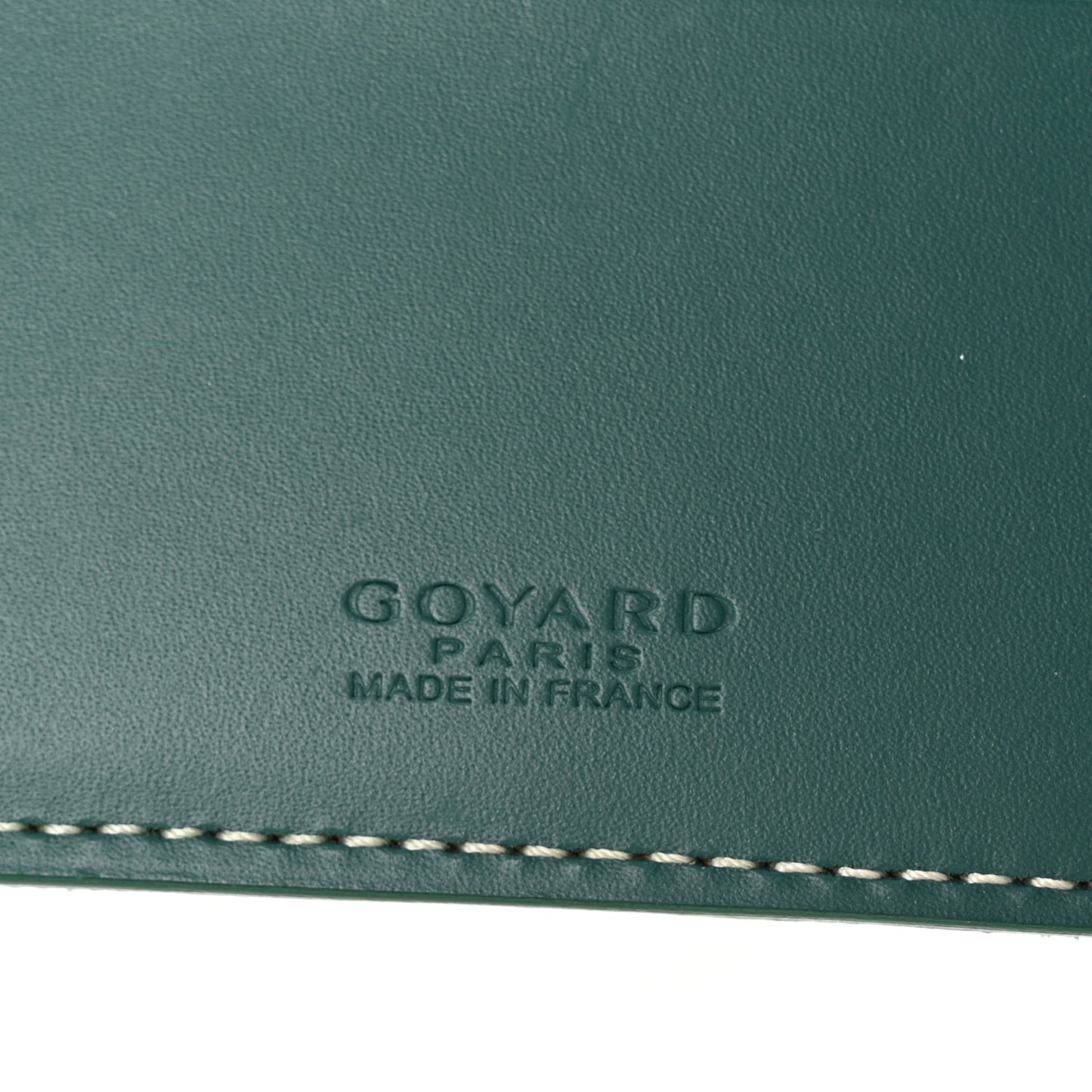 Goyardine Bi-Fold Victoire PM Wallet Green