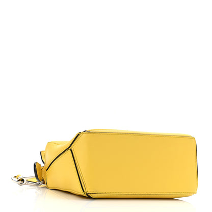 Loewe Calfskin Mini Puzzle Bag Yellow 4 of 9